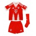 Bayern Munich Raphael Guerreiro #22 Domáci Detský futbalový dres 2025-26 Krátky Rukáv (+ trenírky)